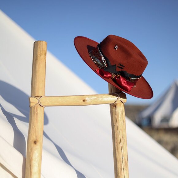 Brixton Reno Fedora Hat - Picture 2 of 5